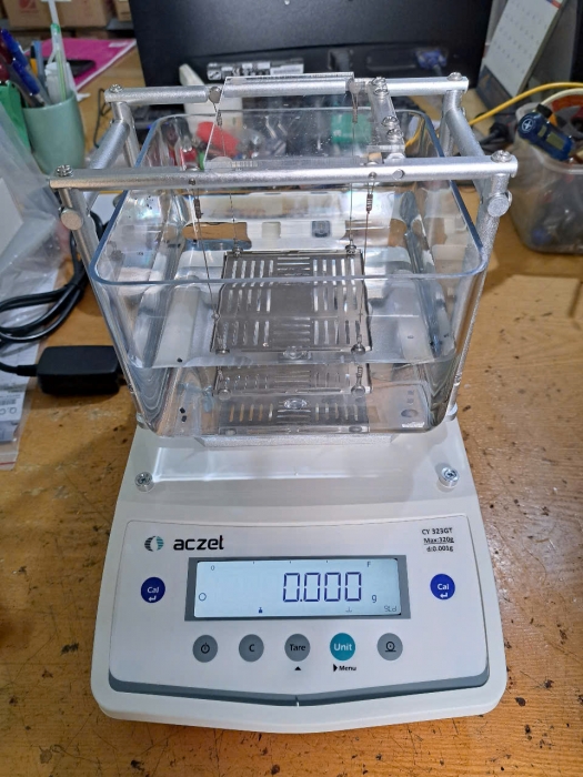 CÂN TỶ TRỌNG CY323GT ACZET (3 SỐ LẺ, 320G/1MG)