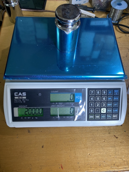 Cân đếm điện tử EC II 6kg